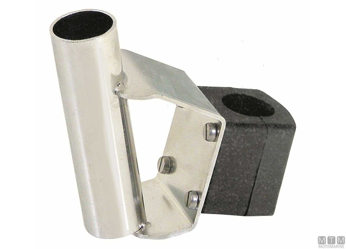 BASE CLAMP GIREVOLE D25MM IN ACCIAIO INOX