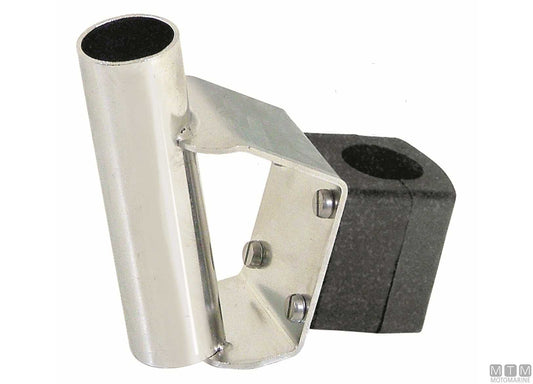BASE CLAMP GIREVOLE D25MM IN ACCIAIO INOX