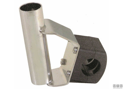 BASE CLAMP GIREVOLE D25MM IN ACCIAIO INOX