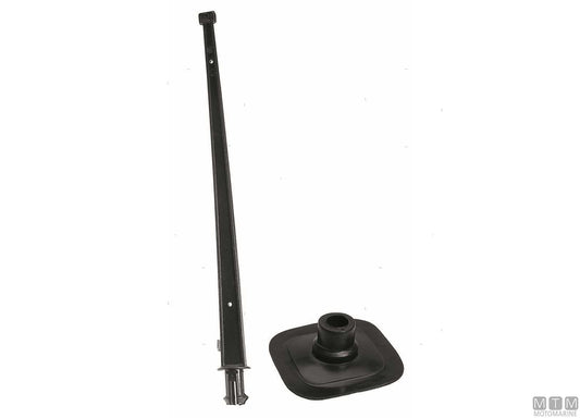 BASE PORTABANDIERA IN PVC NERO