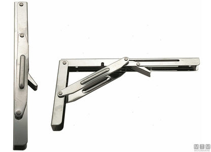 SUPPORTO ABBATTIBILE RAKO 300MM IN ACCIAIO INOX