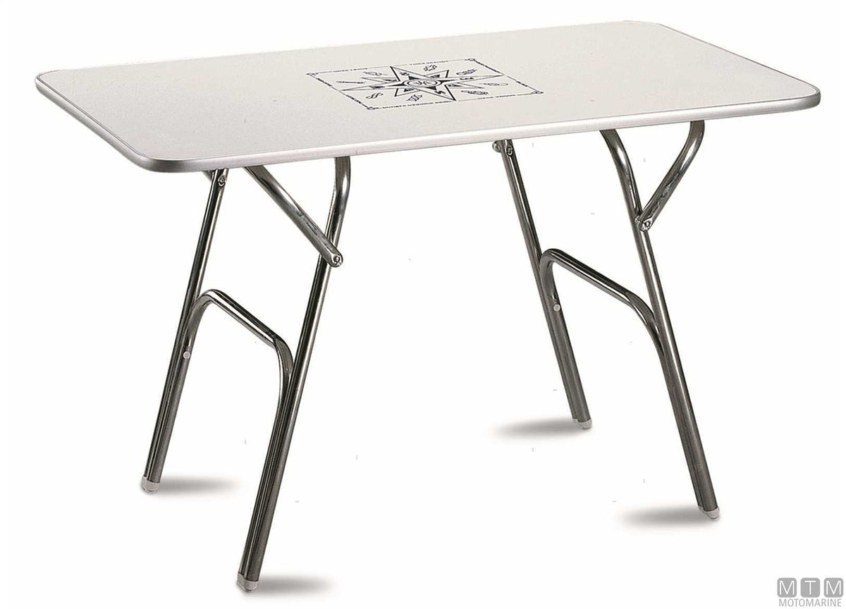 TAVOLINO FORMA M200 88X44CM H61CM IN MELAMINA/ALLUMINIO