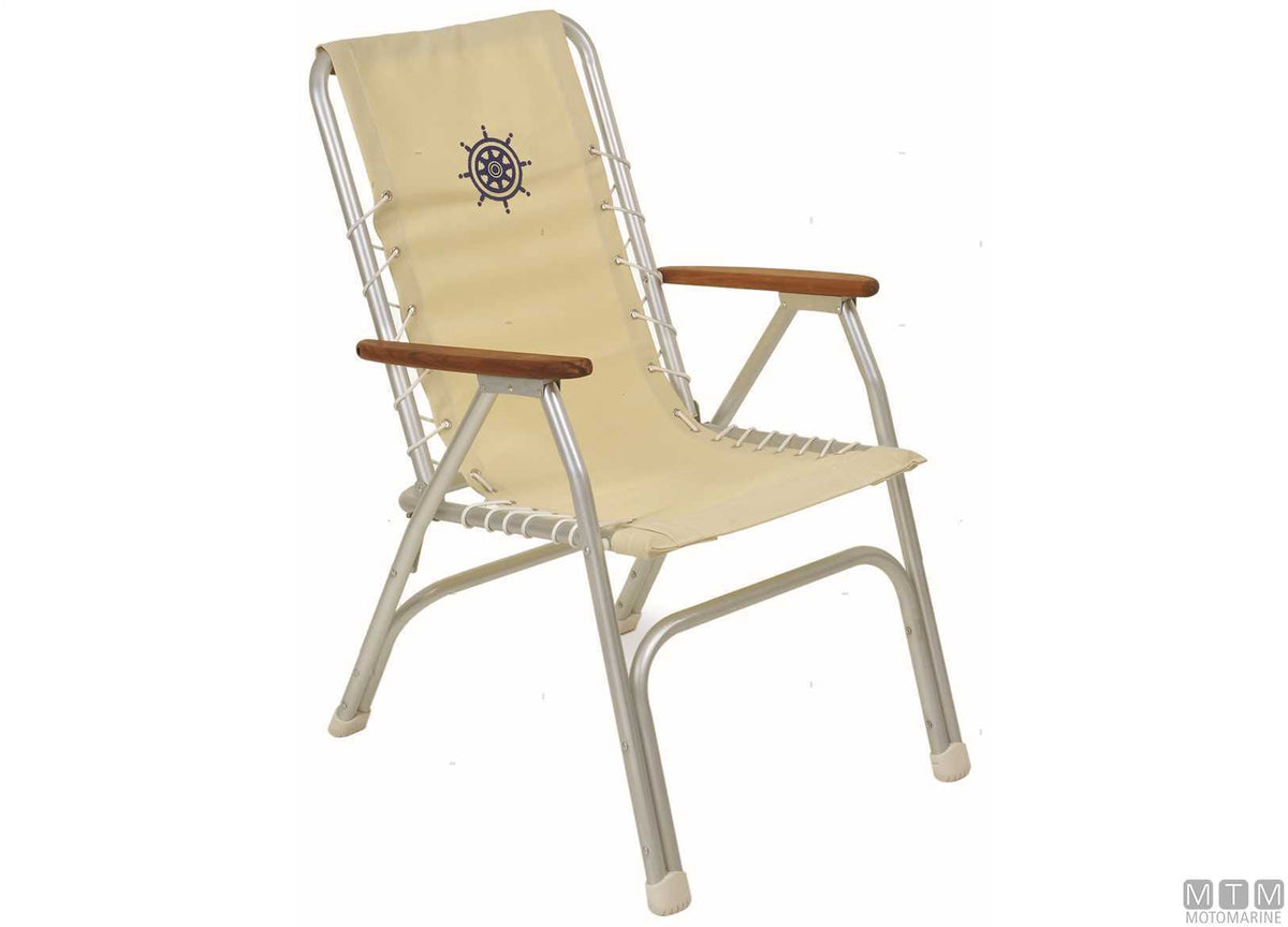 POLTRONCINA FORMA MARATHON M150 BIANCA IN ALLUMINIO