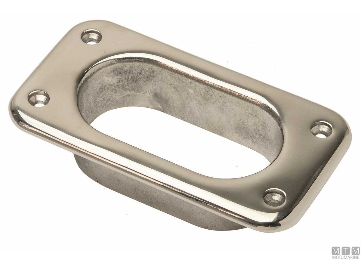 PASSACAVI CUBIA 162X82MM IN ACCIAIO INOX 316
