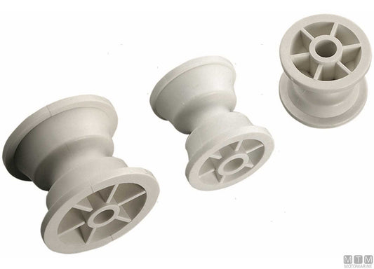 PULEGGIA PASSA CATENA D56MM L50MM FORO D10MM