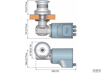 VERRICELLO DI TONNEGGIO QUICK TUMBLER TB3 700W/12V