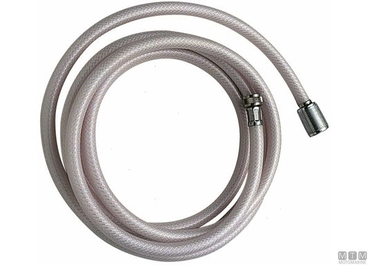 TUBO DOCCIA PVC 2.5M TERMINALI 3/8"-1/2"