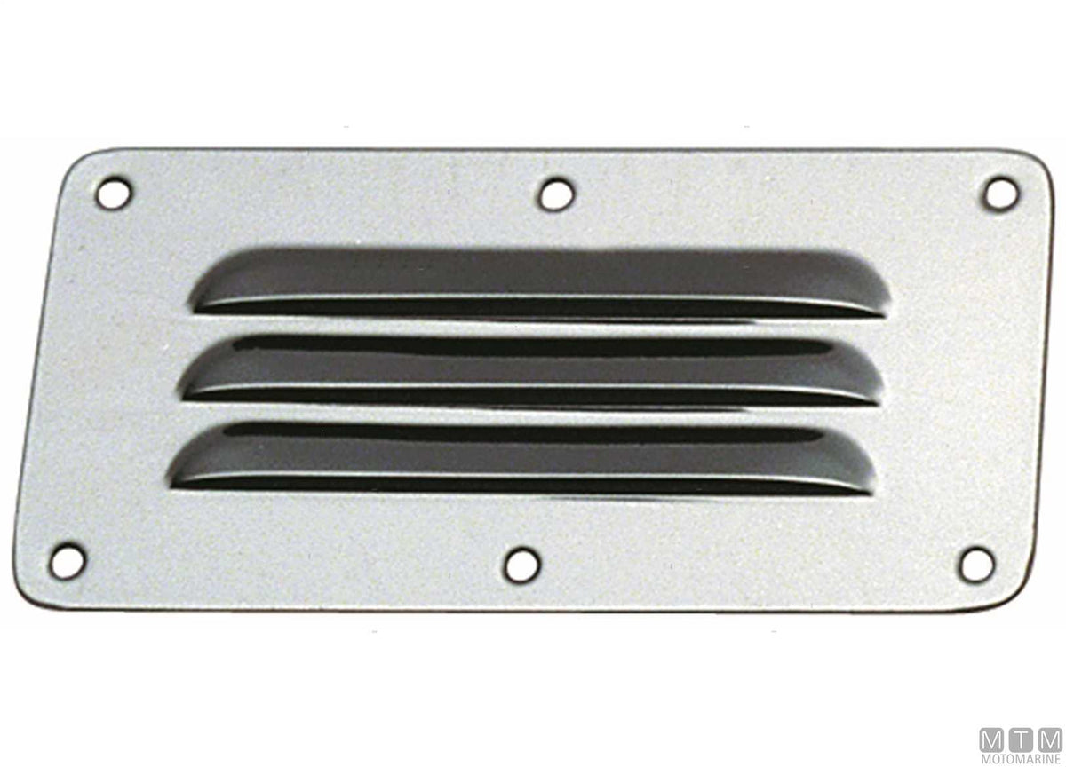 GRIGLIA PRESA D'ARIA 127x67MM IN ACCIAIO INOX