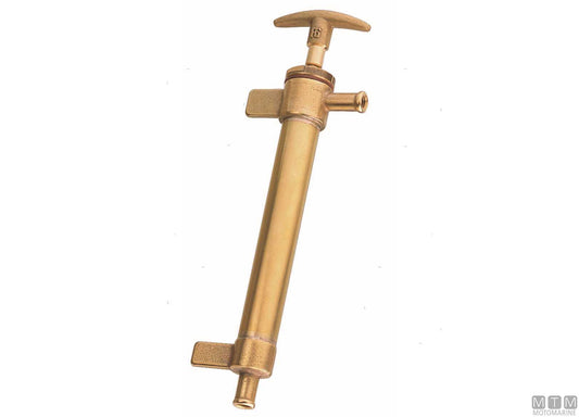 POMPA OLIO MANUALE IN OTTONE L335MM