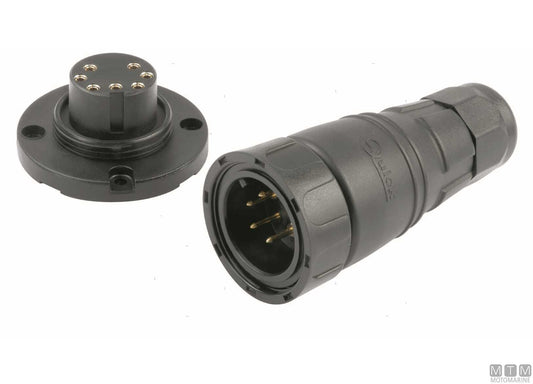 PRESA E SPINA 12/24V QUICK HYPERTAC 3 POLI 12A