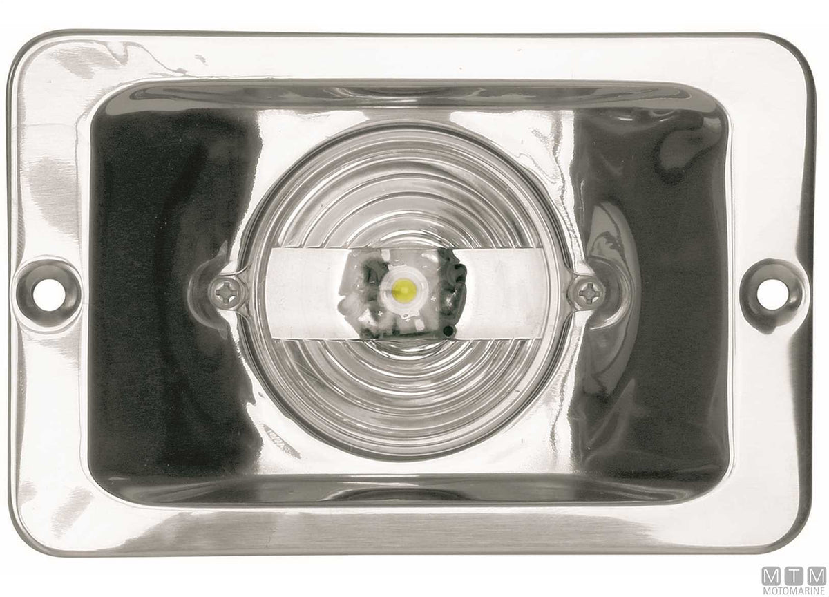 FANALE DI VIA LED 135 POPPA IN ACCIAIO INOX 131X85MM