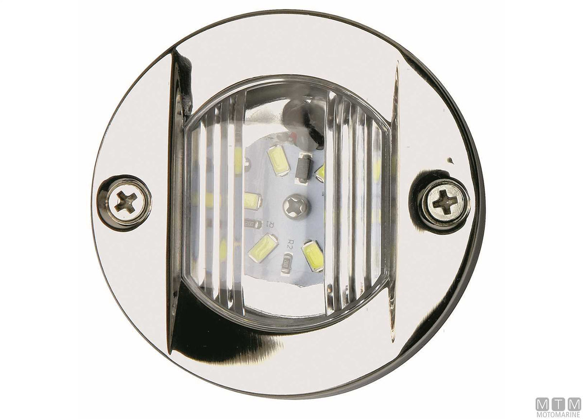 FANALE DI VIA LED 135 POPPA IN ACCIAIO INOX D75MM