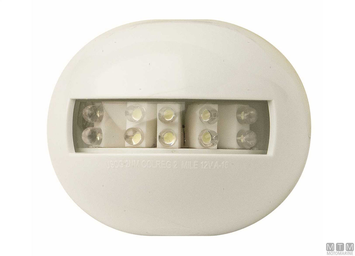 FANALE DI VIA LED 135 POPPA BIANCO 74X62MM