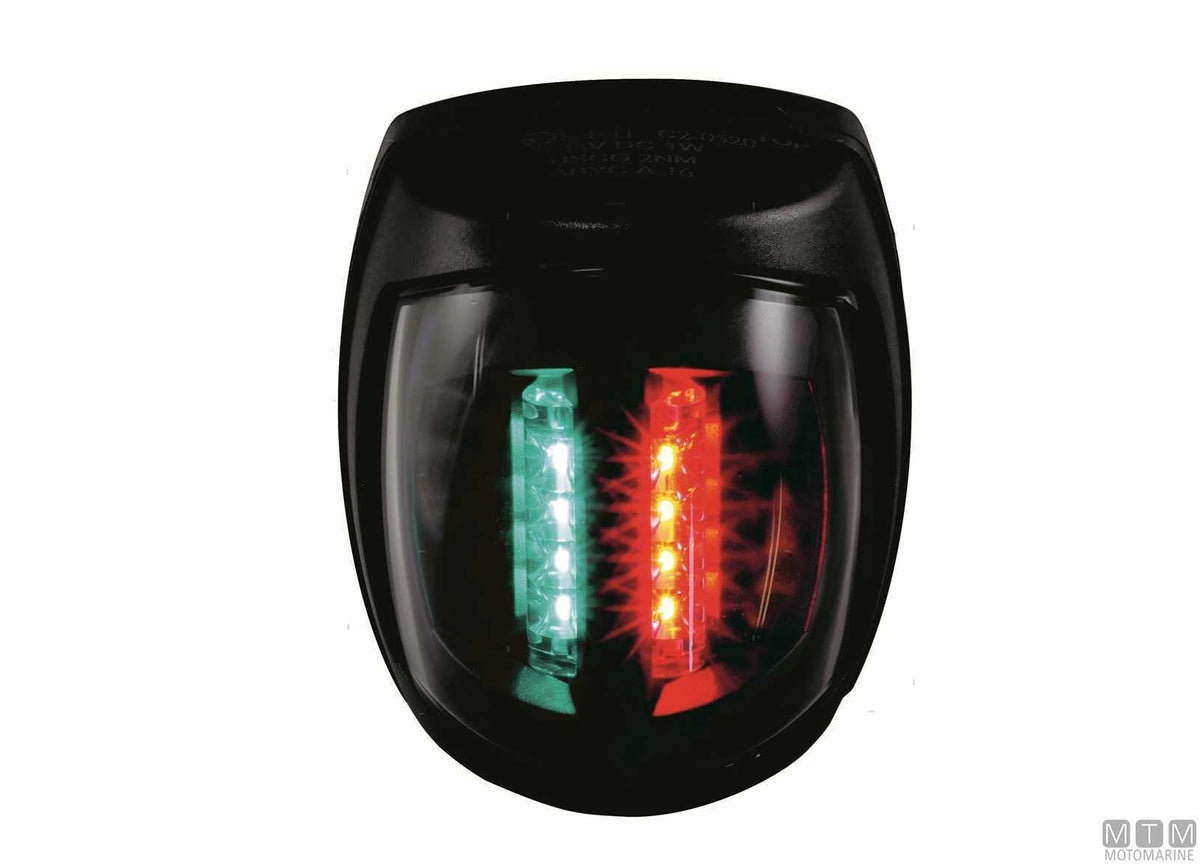 FANALE DI VIA LED COMBINATO ROSSO/VERDE SIRIUS NERO