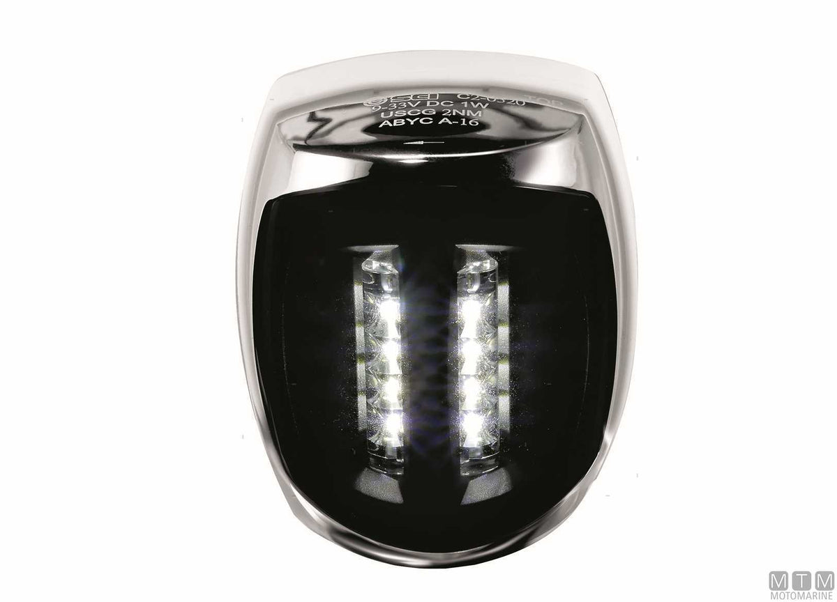 FANALE DI VIA LED LATERALE ROSSO SIRIUS IN ACCIAIO INOX
