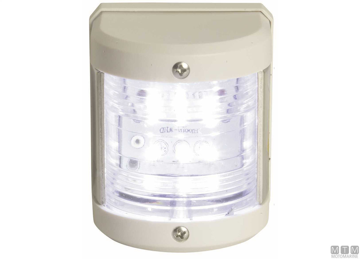 FANALE DI VIA LED LATERALE VERDE MIDI BIANCO 65X75MM