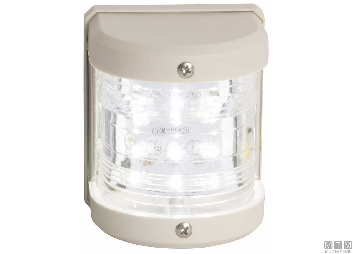FANALE DI VIA LED LATERALE ROSSO MIDI BIANCO 65X75MM