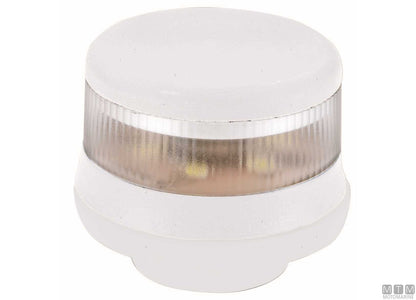 FANALE DI VIA LED 360 BIANCO CORPO BIANCO H10CM