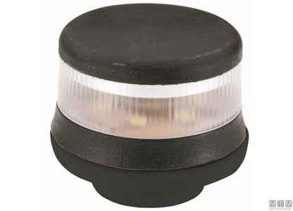 FANALE DI VIA LED 360 BIANCO CORPO BIANCO H10CM