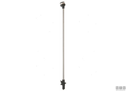 FANALE DI VIA LED 360 BIANCO SU ASTA ESTRAIBILE CORPO BIANCO H60CM