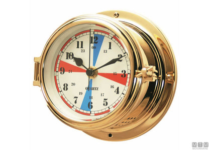 OROLOGIO CLASSE D150MM CASSA IN OTTONE LUCIDATO
