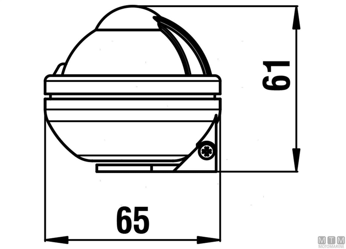 BUSSOLA RIVIERA COMET BC2 NERA