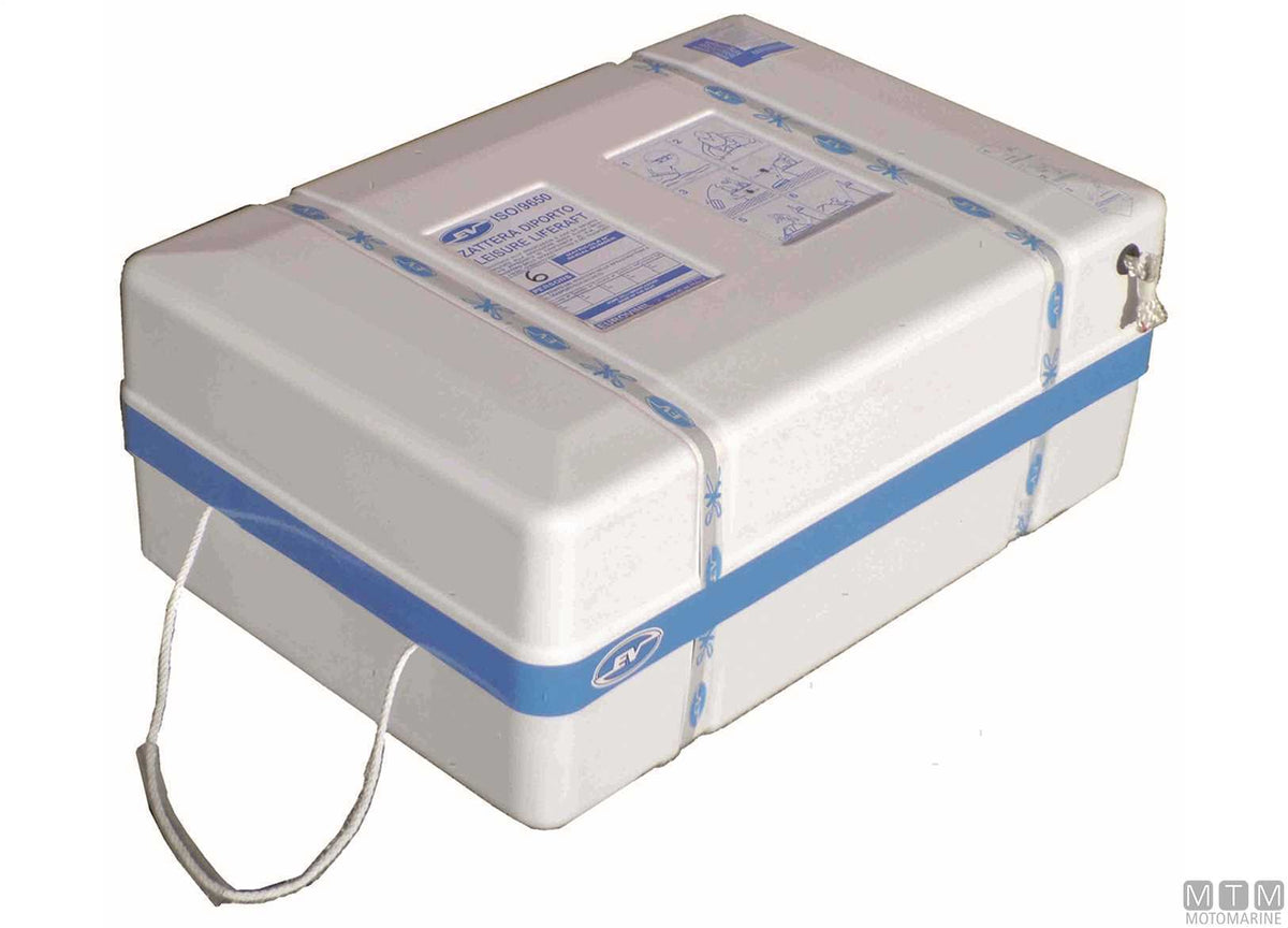ZATTERA DI SALVATAGGIO EV OCEANDRY 9650 ITALIA CONTAINER ABS 10P