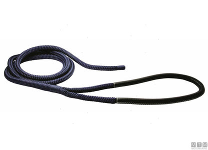 TRECCIA ORMEGGIO BLU CON GASSA 75CM D28MM 16M