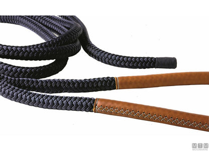 TRECCIA ORMEGGIO BLU CON GASSA 75CM D28MM 16M