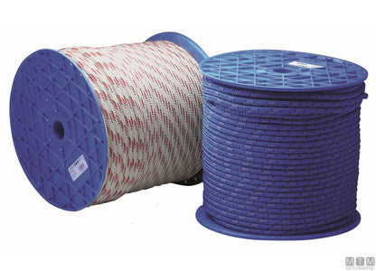 SCOTTA CRUISING BIANCA CON SPIA GIALLA IN POLIESTERE D14MM 150M