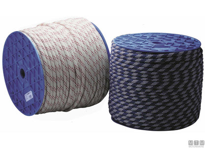 DRIZZA RACING BIANCA CON SPIA VERDE IN POLIESTERE D6MM 200M