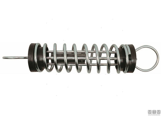 MOLLA ORMEGGIO ANTICIGOLIO INOX E GOMMA L300 D6MM