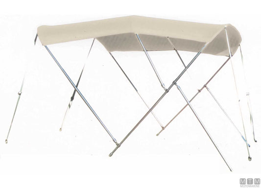 COPPIA ASTE SUPPORTO POLE PER CAPOTTINE