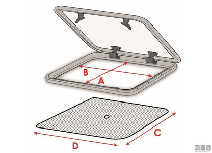 ZANZARIERA OSTERIGGIO WATER LINE S
