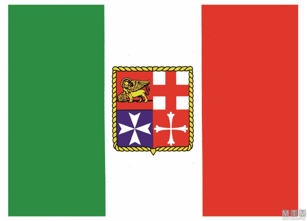 BANDIERA ADESIVA ITALIA 120X160MM