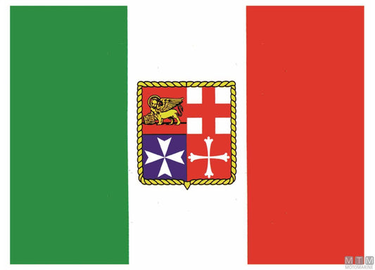 BANDIERA ADESIVA ITALIA 120X160MM