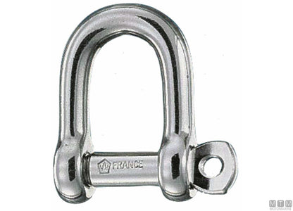 GRILLO DRITTO WICHARD D6MM ASSE IMPERDIBILE ACCIAIO INOX 316