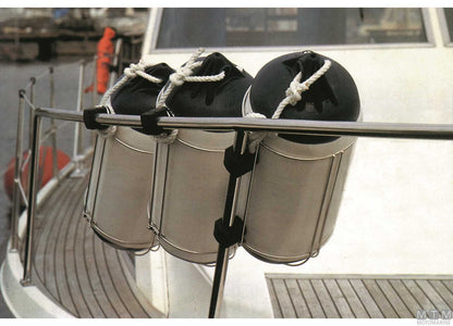PORTAPARABORDI COMPONIBILE NAWA D190MM ACCIAIO INOX 316