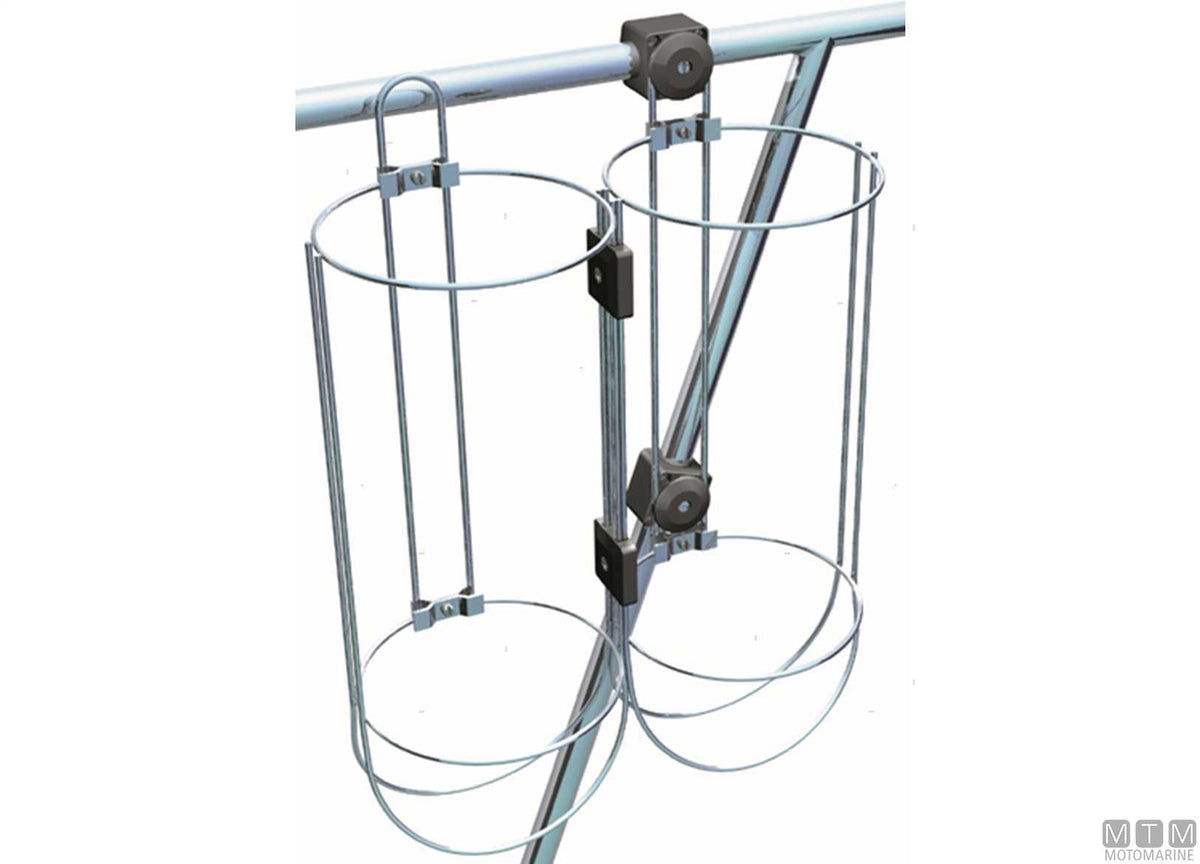 PORTAPARABORDI COMPONIBILE NAWA D170MM ACCIAIO INOX 316