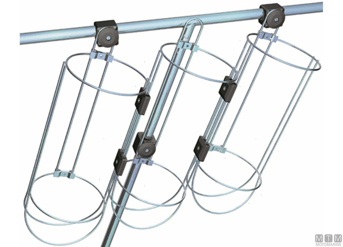 PORTAPARABORDI COMPONIBILE NAWA D170MM ACCIAIO INOX 316