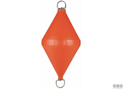 BOA ORMEGGIO BICONICA CON ASTA INOX D32CM H80CM ARANCIO