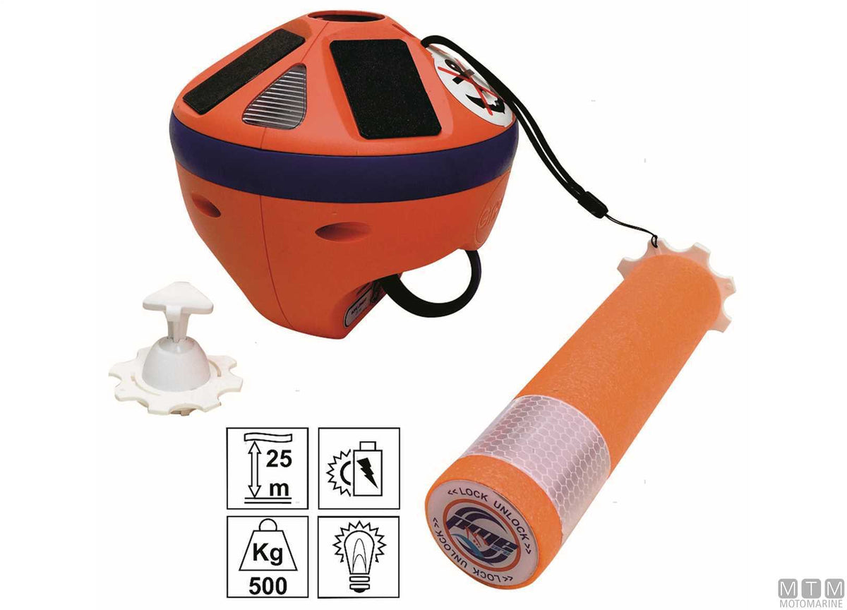 GRIPPIALE SEGNALE ANCORA GRIPPY LIGHT CON CIMA AUTOAVVOLGENTE