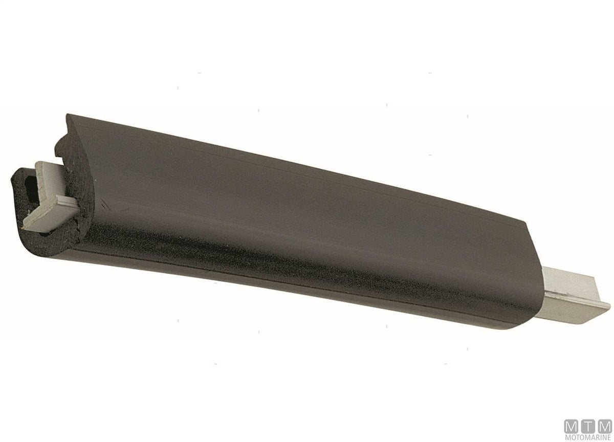 BOTTAZZO PROFILO PARABORDO TIPO T22 NERO H45MM L24M