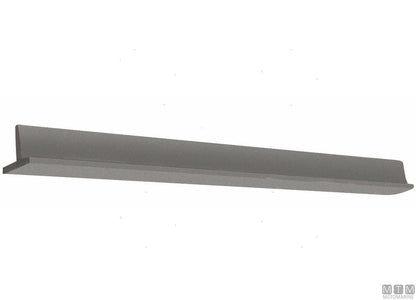 BOTTAZZO PROFILO PARABORDO TIPO T18 BIANCO H36MM L16M