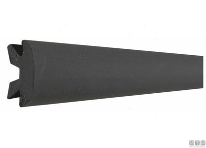 TERMINALE PER PROFILI ALLUMINIO H37MM NERO