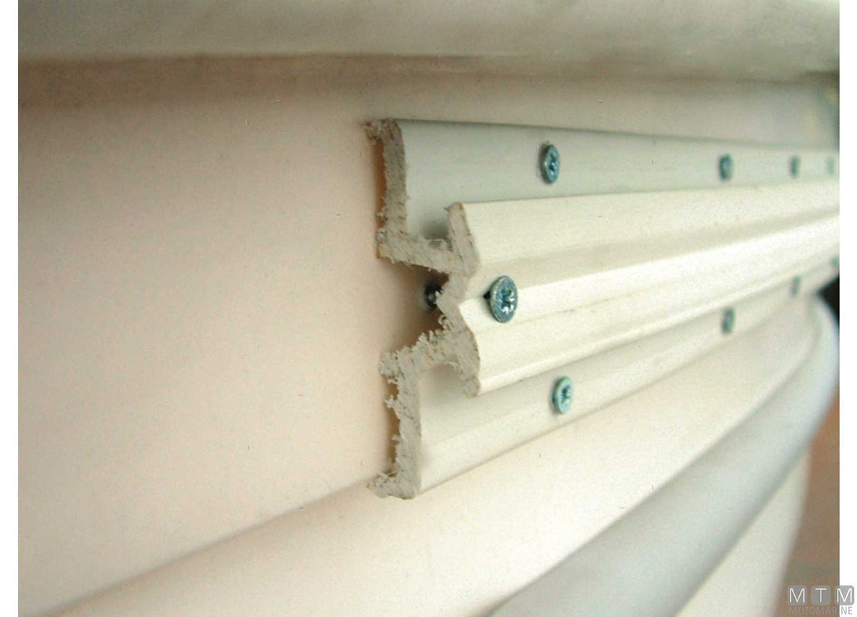 BOTTAZZO PROFILO PARABORDO RADIAL GRIGIO H52MM L16M