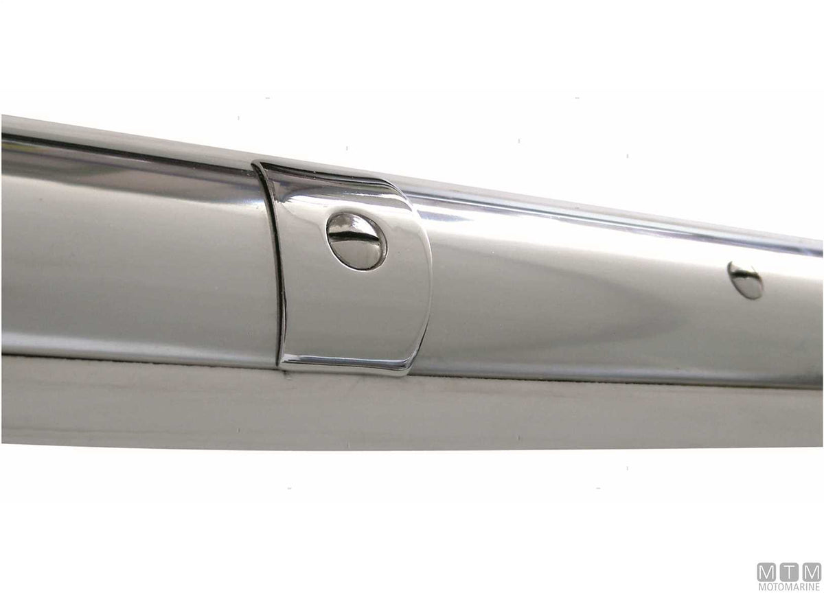 COPRIGIUNTA PER PROFILI SPHAERA H50MM ACCIAIO INOX