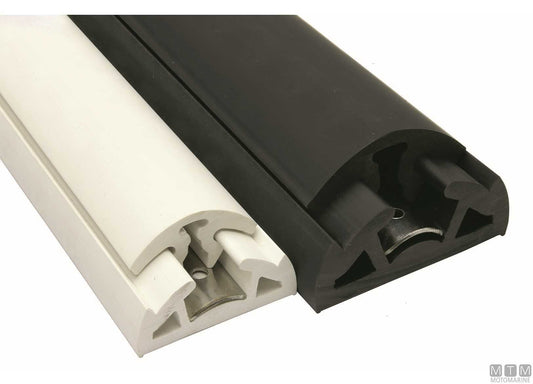TERMINALE PER PROFILO BINO H65MM BIANCO