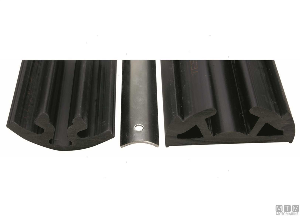 BOTTAZZO PROFILO PARABORDO BINO BIANCO H90MM L12M