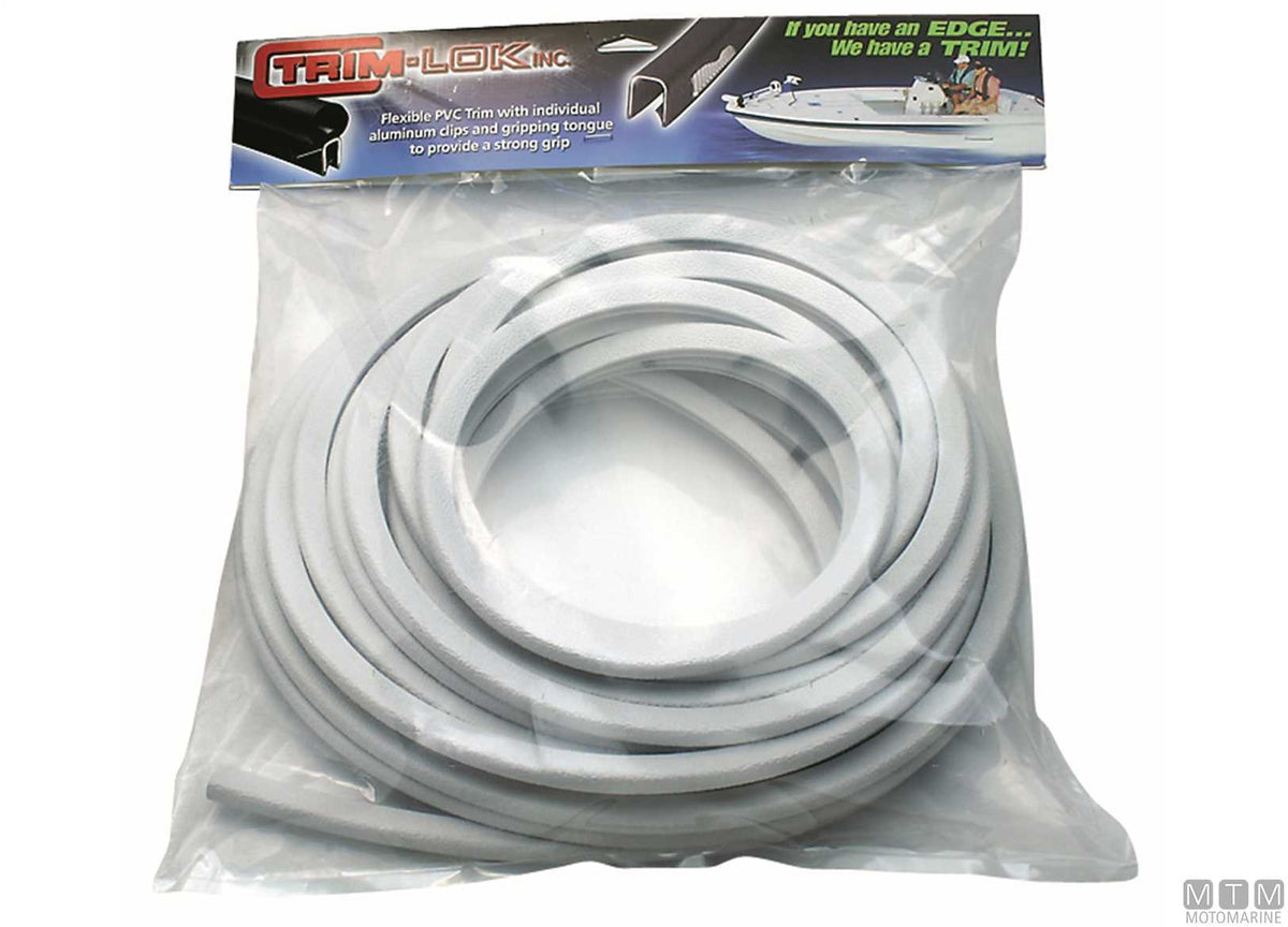 PROFILO AUTOBLOCCANTE TRIM-LOK EDGE BIANCO 5.5>7MM L15M
